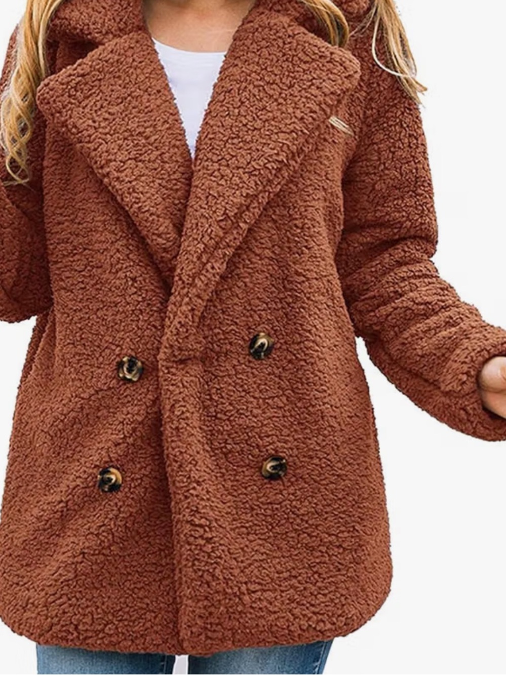 Brown Teddy coat